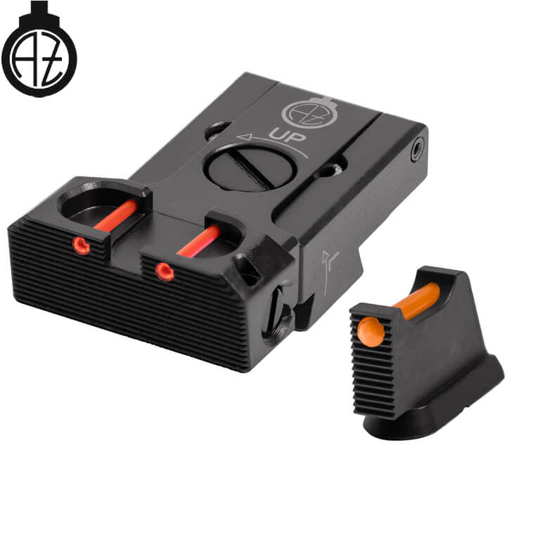 CZ 75B, CZ P-01, CZ 75 SP-01 verstellbare Visierung mit Faseroptik | Typ B Zendl