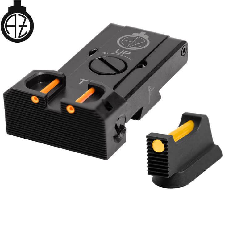 CZ TS 2, CZ TS 1 & CZ Shadow 2 organes de visée réglables Target avec fibre optique | type B