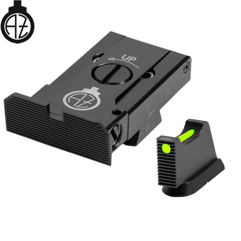 CZ 75B, CZ P-01, CZ 75 SP-01 verstellbar Eisenviséierer mat Glasfaser | Typ A
