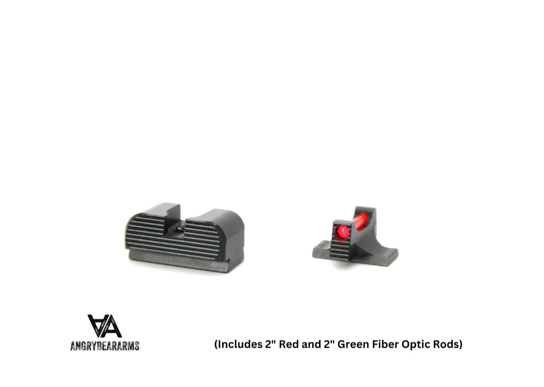 CZ P-09 NOCTURNE Sportsiichter mat Faseroptik