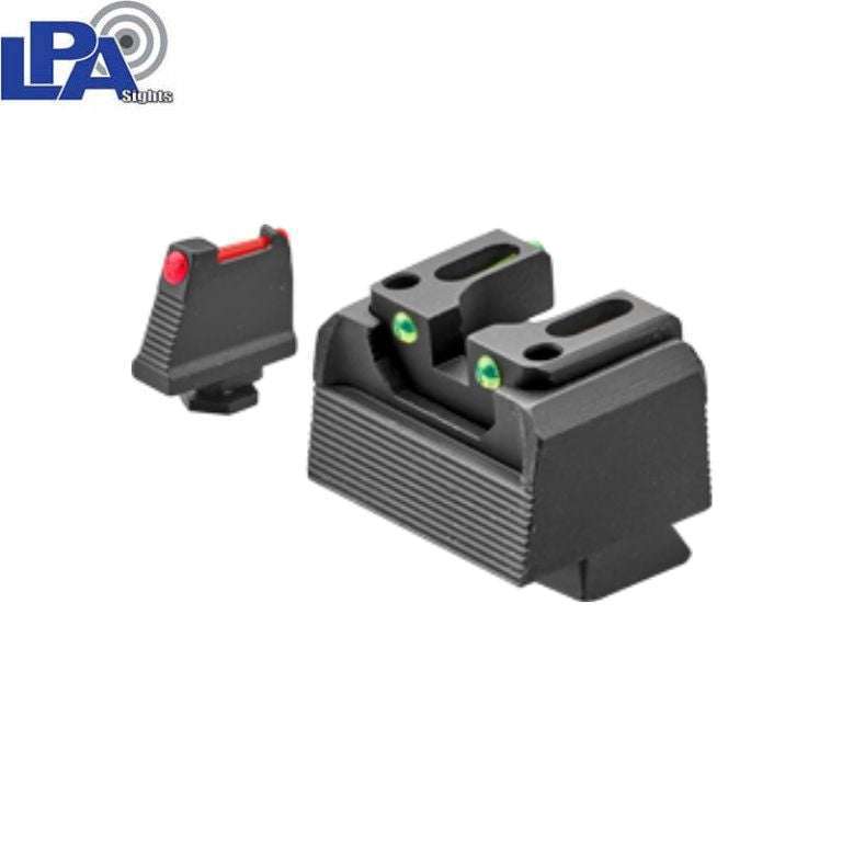 Sig P320 OR Visierung - halbverstellbar Fiber B