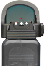 CZ Shadow 2 Carry semi-adjustable héije sights Set | mat fiber optics Typ B LPA