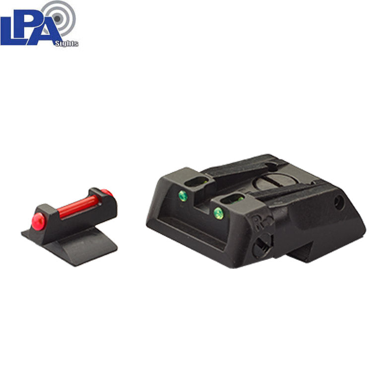 Colt XSE, Combat, Competition, Delta jeu de hausse réglable avec fibres optiques LPA