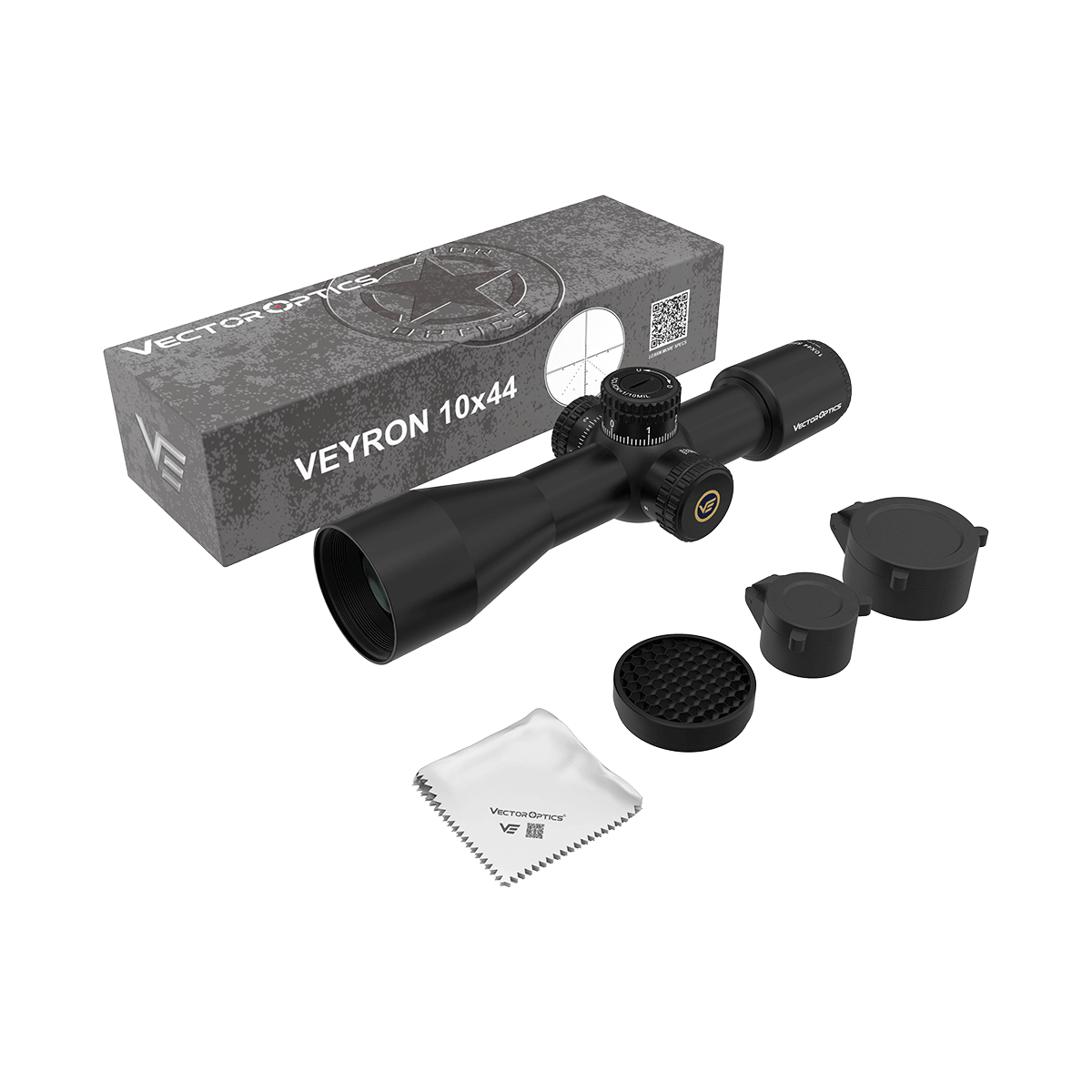 Vector Optics Veyron 10x44 SFP kompakt Gewier-Zielfernrohr
