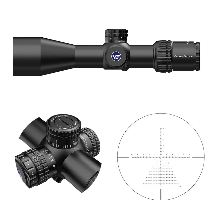 Vector Optics Veyron 3-12x44IR SFP lunette de visée compacte pour carabine Vector Optics