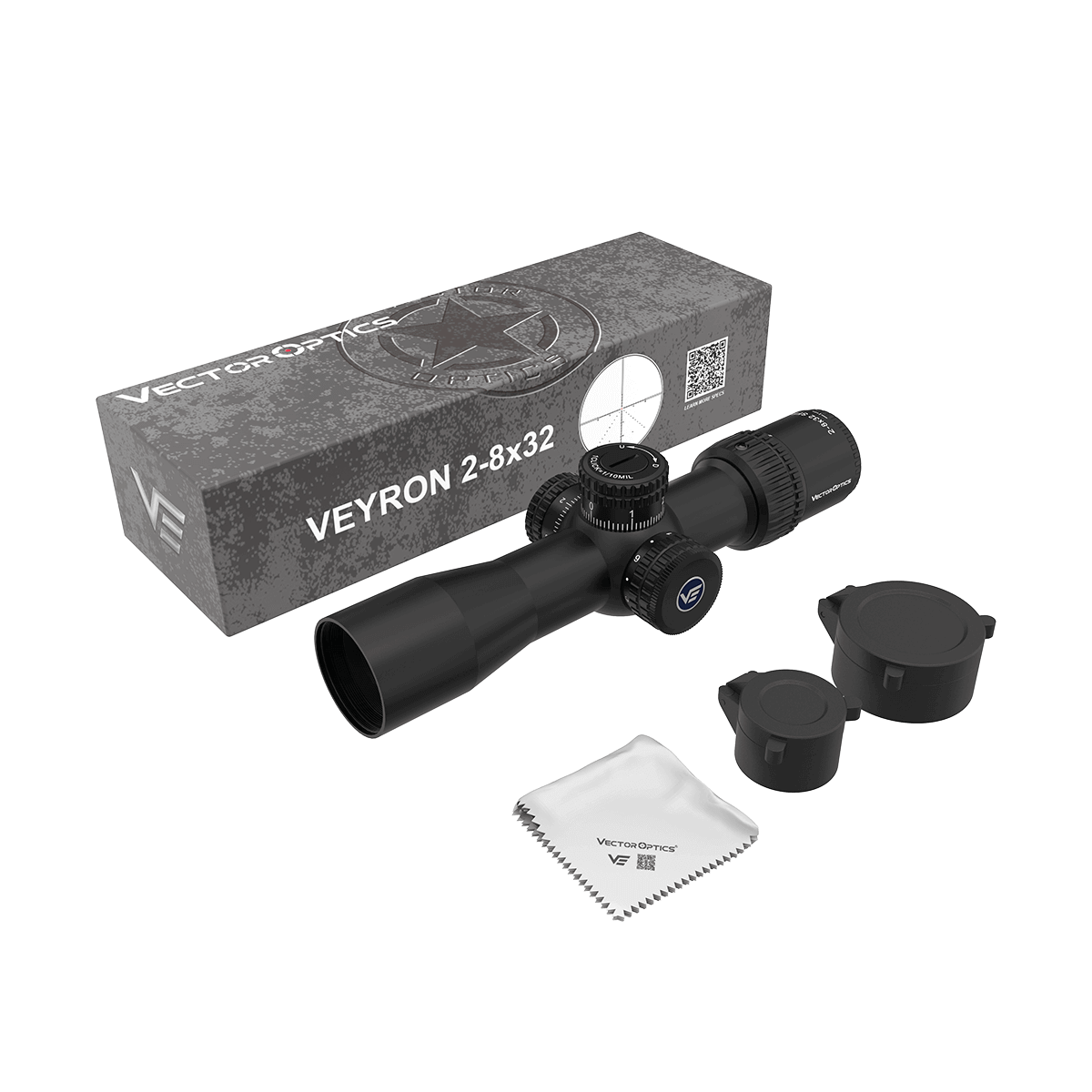 Vector Optics Veyron 2-8x32IR lunette de visée compacte pour carabine