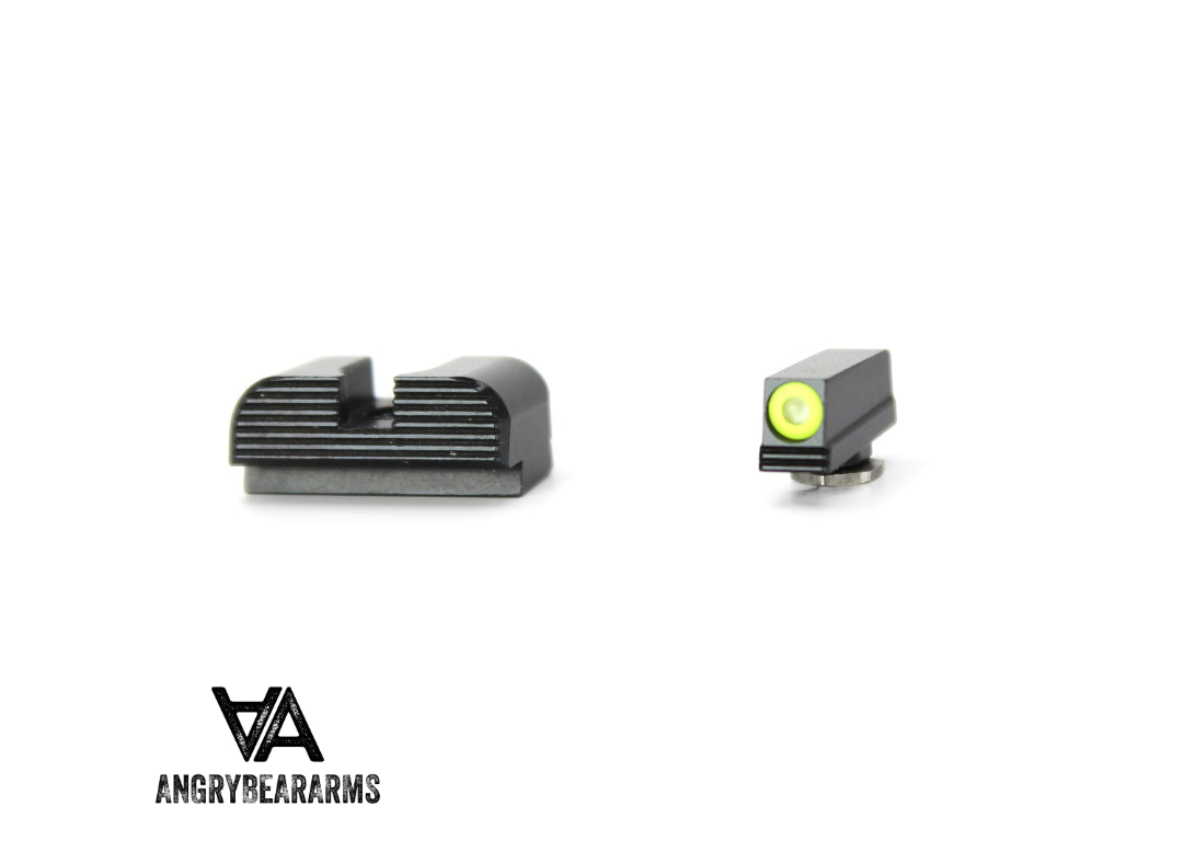 Walther PDP low night sights with tritium