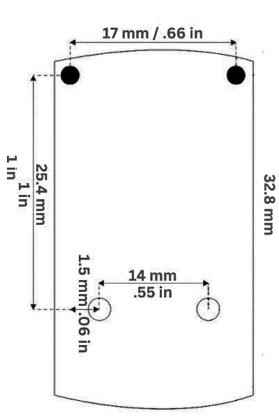 Holosun K-series footprint standard