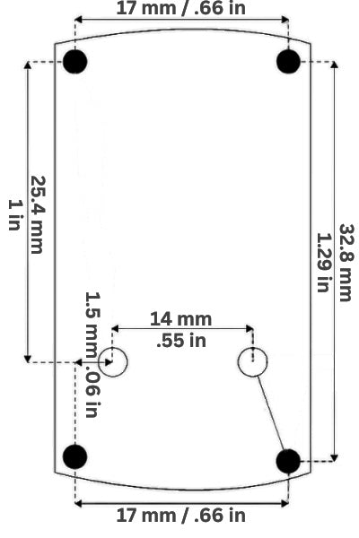 Shield RMSc footprint standard