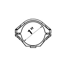 1 Zoll Montageringe für Zielfernrohre [25.4mm]