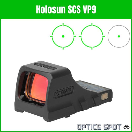 Direct-fit red dots for HK VP9 OR & HK SFP9 OR