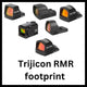 Viseurs point rouge avec empreinte Trijicon RMR