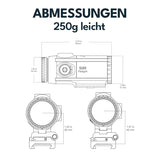 Vector Optics Paragon 5x30 Magnifier Micro 