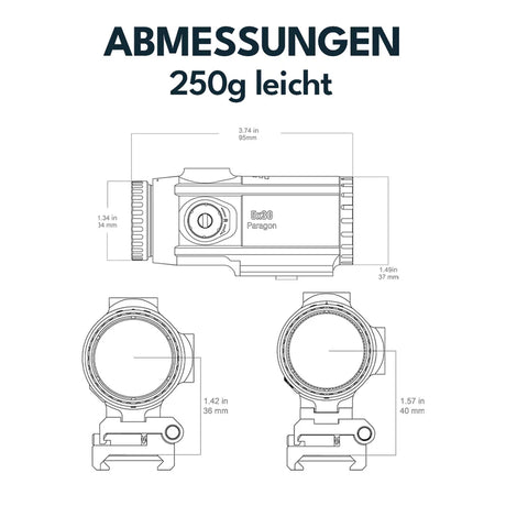 Vector Optics Paragon 5x30 Vergréisserer Micro