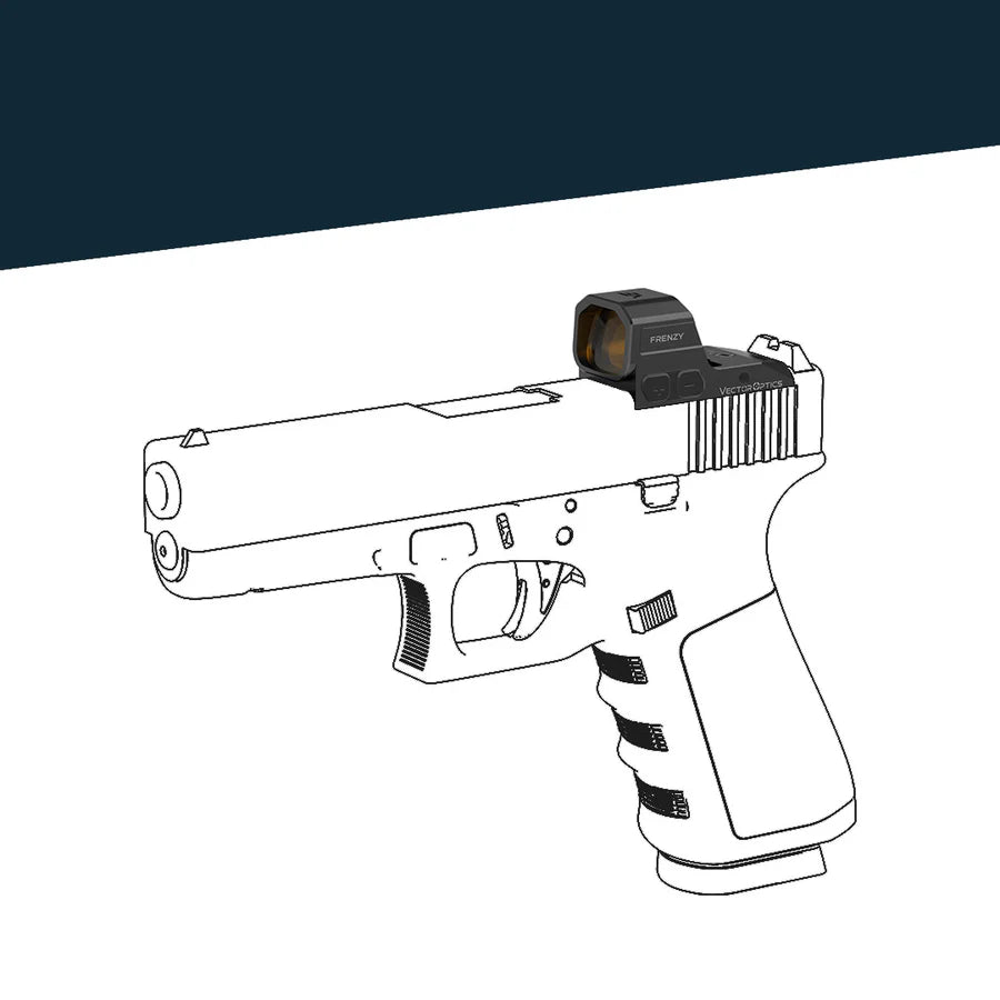Vector Optics Frenzy 1x16x21 fir Glock MOS 