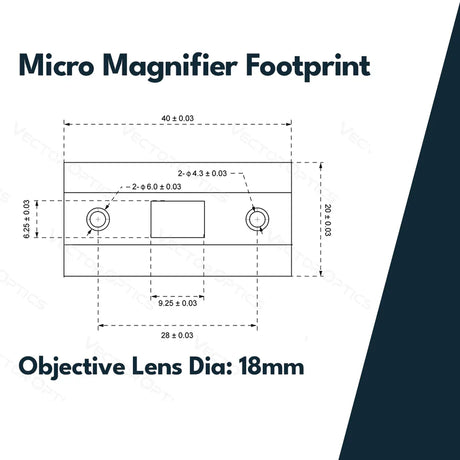 Vector Optics Paragon 3x18 Vergréisserer Micro