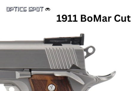 1911 [BoMar Cut] voll verstellbare Kimme | geriffelt mit 3 Punkten