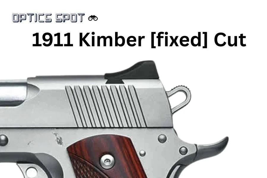 1911 [Kimber Fixed Cut] Routpunktmontage | Typ S [RMSc, DPP, K-series Foussofdrock] EGW