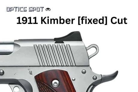 1911 [Kimber Fixed Cut] Rotpunktmontage | Typ S [RMSc DPP K-series Footprint]