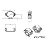 30 mm Montageringe für Zielfernrohre | zweiteilige Picatinny QD Basis 