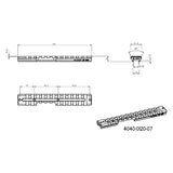 CZ 457 Picatinny-Schiene | linke Hand 25 MOA 