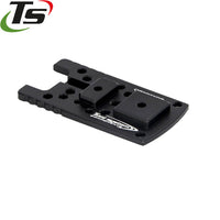 Beretta [92X, 92XI, 92 GTS, 92X RDO, M9A4] Plaque adaptatrice | type B [RMR & RTS empreinte] 