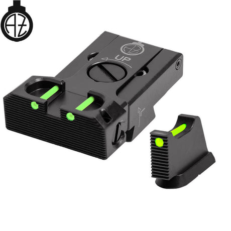 CZ 75B, CZ P-01, CZ 75 SP-01 organes de visée réglables avec fibre optique | type B Zendl