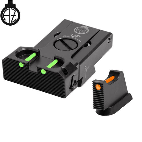 CZ 75B, CZ P-01, CZ 75 SP-01 organes de visée réglables avec fibre optique | type B Zendl
