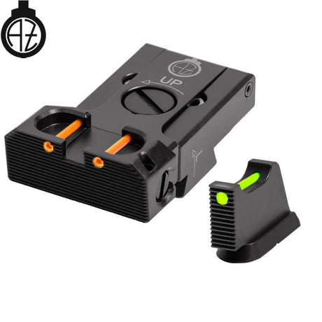 CZ 75B, CZ P-01, CZ 75 SP-01 organes de visée réglables avec fibre optique | type B Zendl