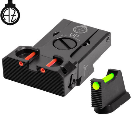 CZ 75B, CZ P-01, CZ 75 SP-01 organes de visée réglables avec fibre optique | type B Zendl