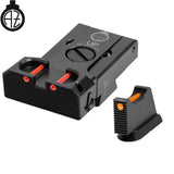 CZ 75B, CZ P-01, CZ 75 SP-01 verstellbare Visierung mit Faseroptik | Typ B Zendl