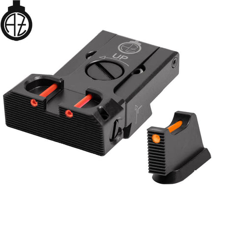 CZ 75B, CZ P-01, CZ 75 SP-01 organes de visée réglables avec fibre optique | type B Zendl