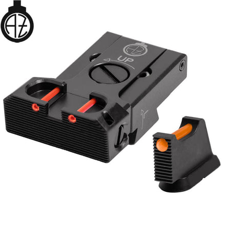 CZ 75B, CZ P-01, CZ 75 SP-01 organes de visée réglables avec fibre optique | type B Zendl