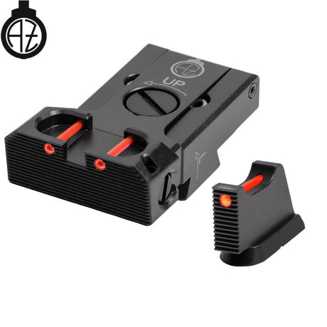 CZ 75B, CZ P-01, CZ 75 SP-01 organes de visée réglables avec fibre optique | type B Zendl