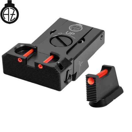 CZ 75B, CZ P-01, CZ 75 SP-01 organes de visée réglables avec fibre optique | type B Zendl