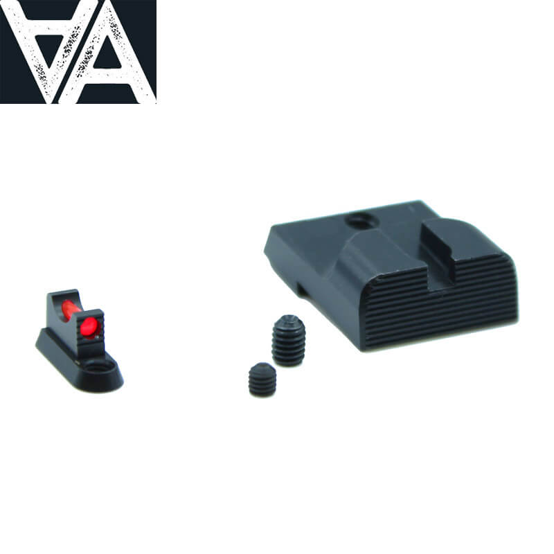 CZ P-07, CZ P-09 Sportsiichten mat Faseroptik 