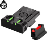 CZ Shadow 2, CZ 75 SP-01 Shadow organes de visée réglables avec fibre optique | type B Optics Spot