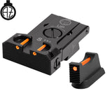 CZ Shadow 2, CZ 75 SP-01 Shadow organes de visée réglables avec fibre optique | type B Optics Spot