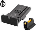 CZ TS 2, CZ TS 1 & CZ Shadow 2 Target verstellbar Eisenviséierer with fiber optics | type A 