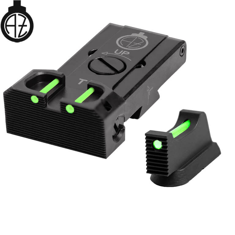 CZ TS 2, CZ TS 1 & CZ Shadow 2 organes de visée réglables Target avec fibre optique | type B 