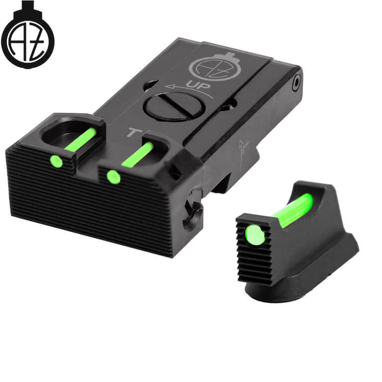 CZ TS 2, CZ TS 1 & CZ Shadow 2 organes de visée réglables Target avec fibre optique | type B 
