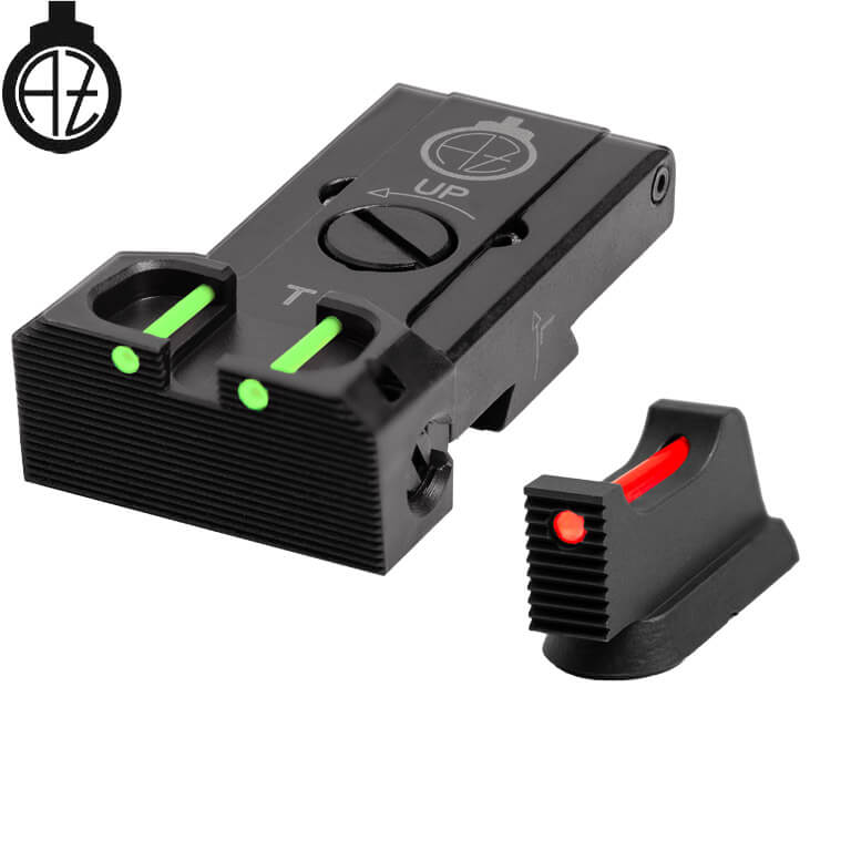 CZ TS 2, CZ TS 1 & CZ Shadow 2 organes de visée réglables Target avec fibre optique | type B 