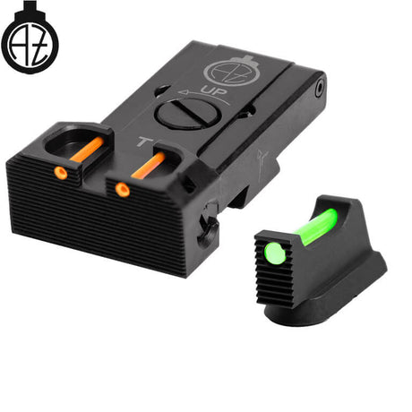CZ TS 2, CZ TS 1 & CZ Shadow 2 organes de visée réglables Target avec fibre optique | type B