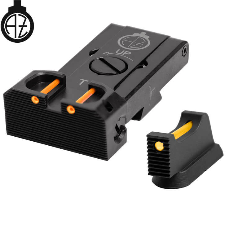 CZ TS 2, CZ TS 1 & CZ Shadow 2 organes de visée réglables Target avec fibre optique | type B 