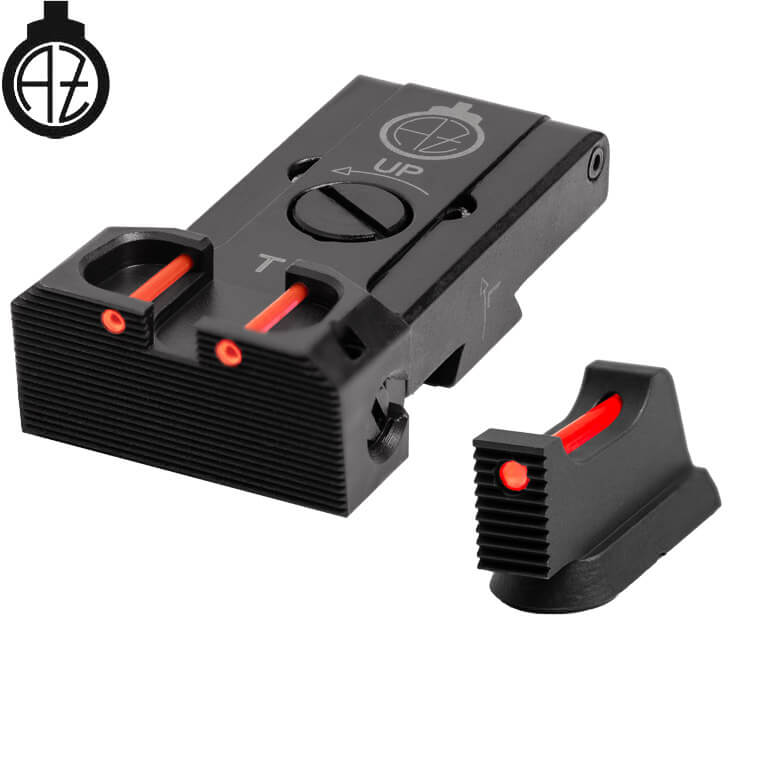 CZ TS 2, CZ TS 1 & CZ Shadow 2 organes de visée réglables Target avec fibre optique | type B 