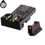 CZ TS 2, CZ TS 1 & CZ Shadow 2 organes de visée réglables Target avec fibre optique | type B 