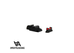 CZ 75B, CZ P-01, CZ 75 SP-01 organes de visée sport avec fibre optique