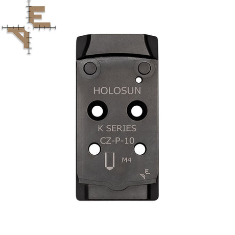 CZ P-10 Optics Ready plaque | empreinte Holosun K-series