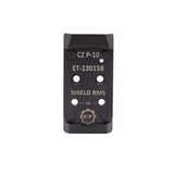 CZ P-10 plaque adaptatrice | Shield RMSc empreinte