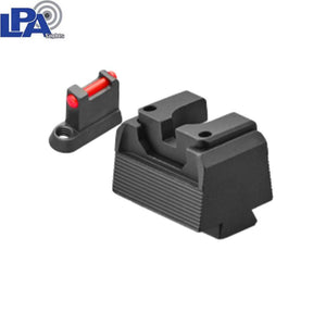 CZ P-10 Optics Ready organes de visée semi-réglables | avec fibre optique